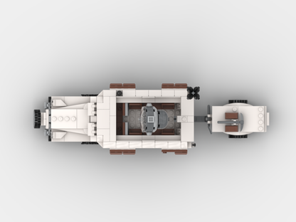 Brick_boss German SDKFZ-251 SPOTLIGHT 3