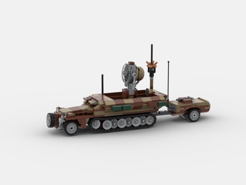 Brick_boss German SDKFZ-251 SPOTLIGHT 4