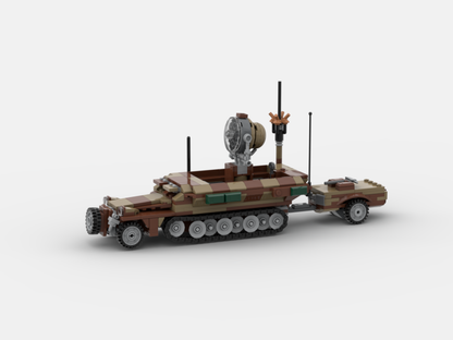 Brick_boss German SDKFZ-251 SPOTLIGHT 4