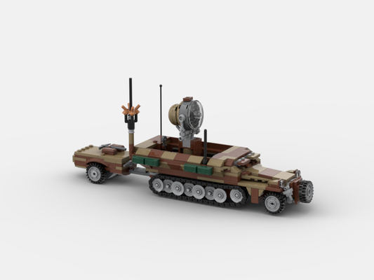 Brick_boss German SDKFZ-251 SPOTLIGHT 4