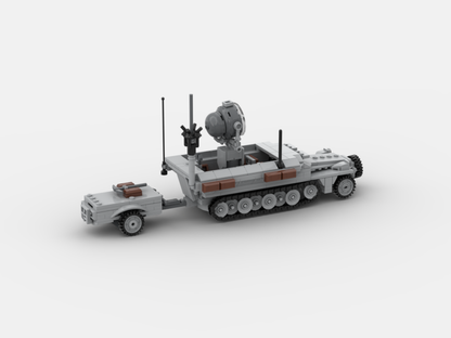 Brick_boss German SDKFZ-251 SPOTLIGHT