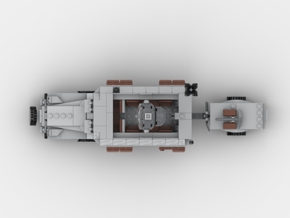 Brick_boss German SDKFZ-251 SPOTLIGHT