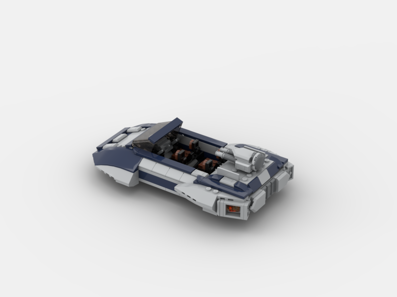Brick_boss Mandalorian LANDSPEEDER