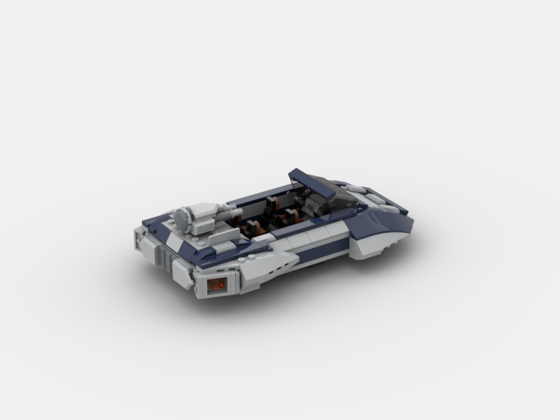 Brick_boss Mandalorian LANDSPEEDER