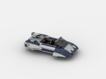 Brick_boss Mandalorian LANDSPEEDER