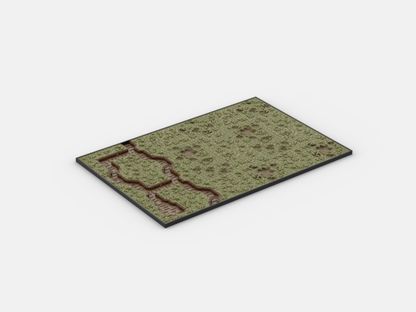 Brick_boss OLIVE GREEN TRENCH Battlefield BBA