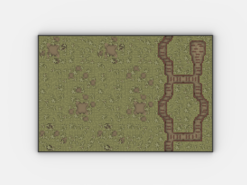 Brick_boss OLIVE GREEN TRENCH Battlefield BBA