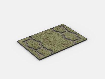 Brick_boss OLIVE GREEN TRENCH Battlefield CBC