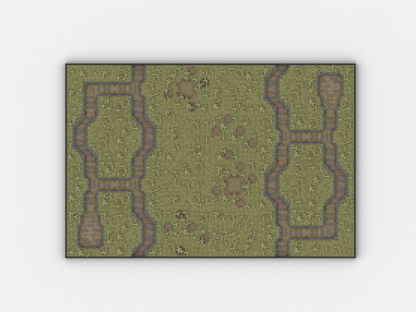 Brick_boss OLIVE GREEN TRENCH Battlefield CBC