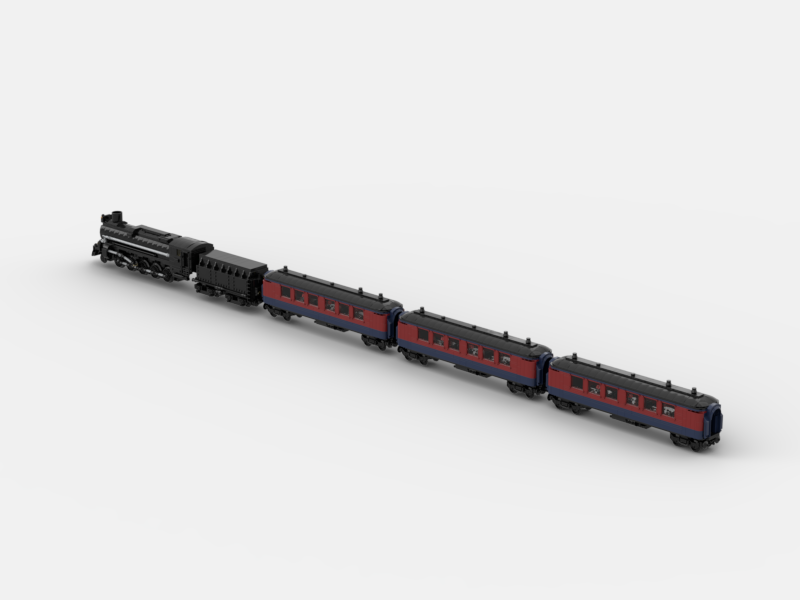 Brick_boss POLAR EXPRESS Train