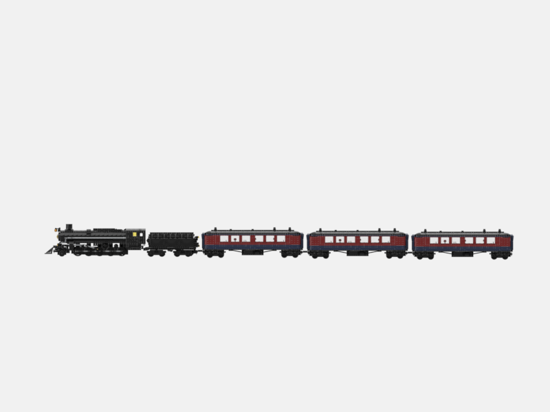 Brick_boss POLAR EXPRESS Train