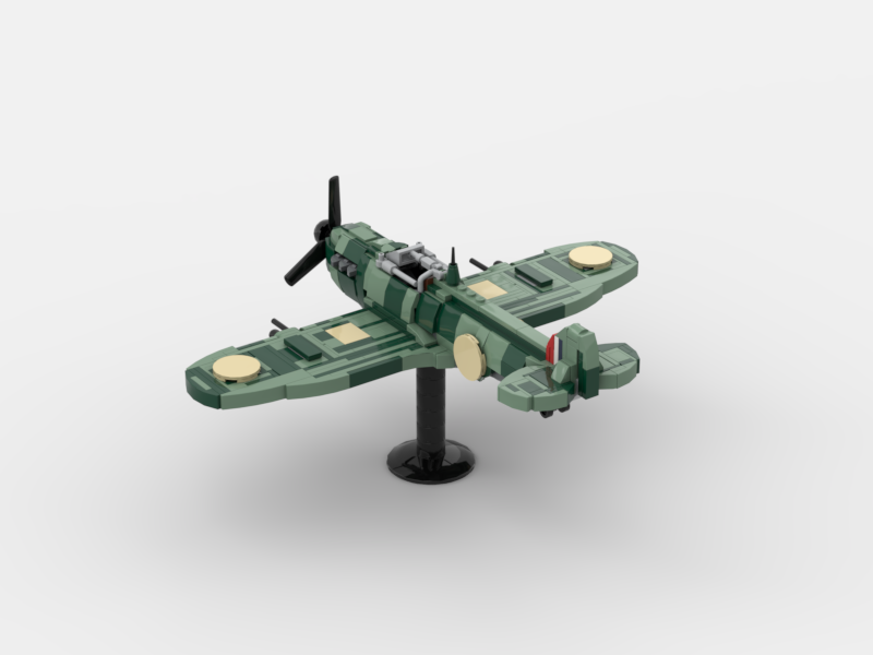 Brick_boss British RAF SUPERMARINE SPITFIRE II