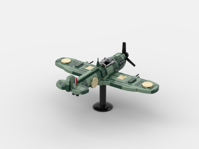 Brick_boss British RAF SUPERMARINE SPITFIRE II