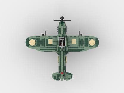 Brick_boss British RAF SUPERMARINE SPITFIRE II