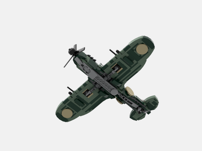 Brick_boss British RAF SUPERMARINE SPITFIRE II