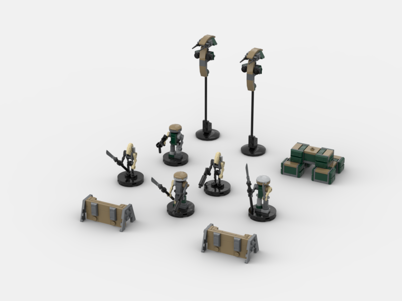 Brick_boss Sindicate SECURITY DROIDS Combat Patrol II