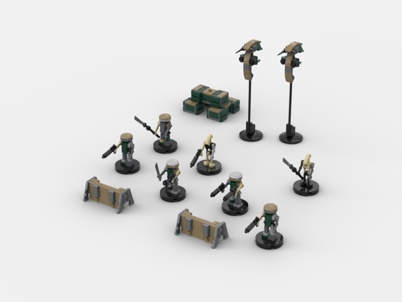 Brick_boss Sindicate SECURITY DROIDS Combat Patrol II