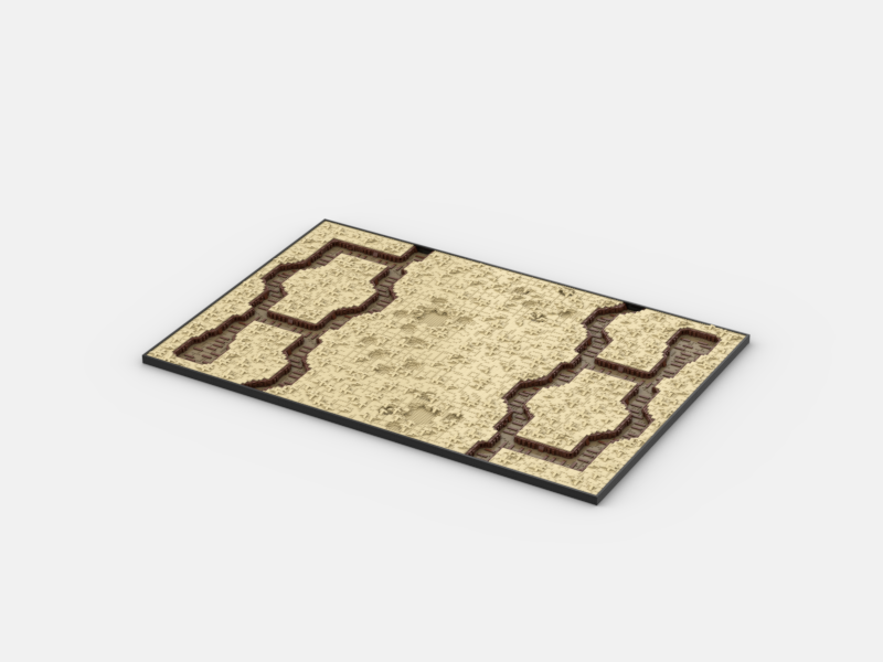Brick_boss TAN TRENCH Battlefield ABA