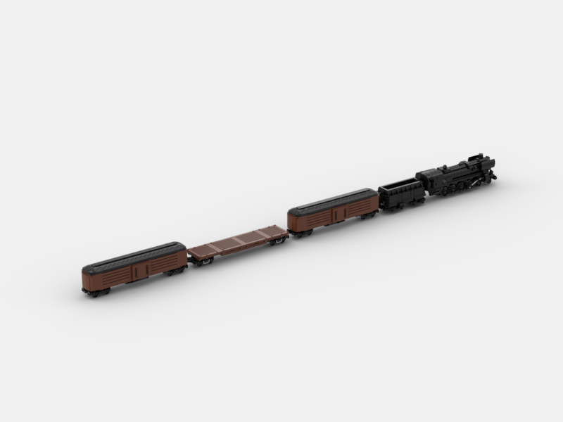 Brick_boss Vintage CARGO Train