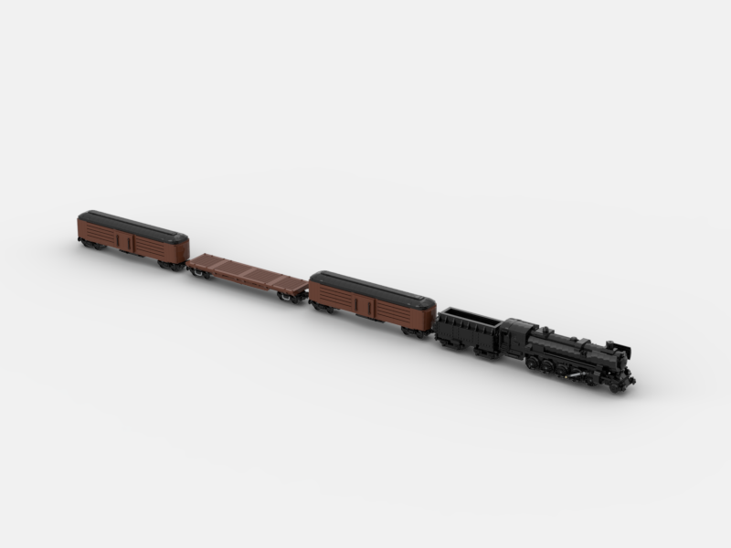 Brick_boss Vintage CARGO Train