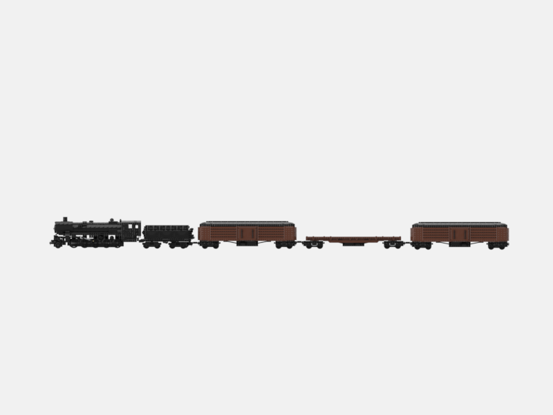 Brick_boss Vintage CARGO Train