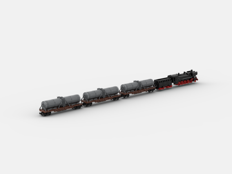 Brick_boss Vintage TANKER Train