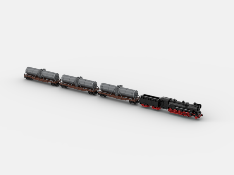Brick_boss Vintage TANKER Train