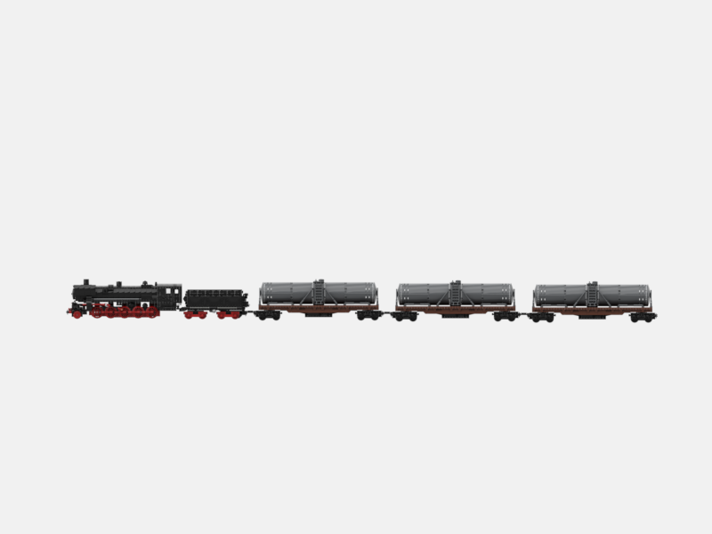 Brick_boss Vintage TANKER Train