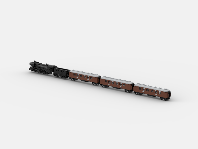Brick_boss VINTAGE Train