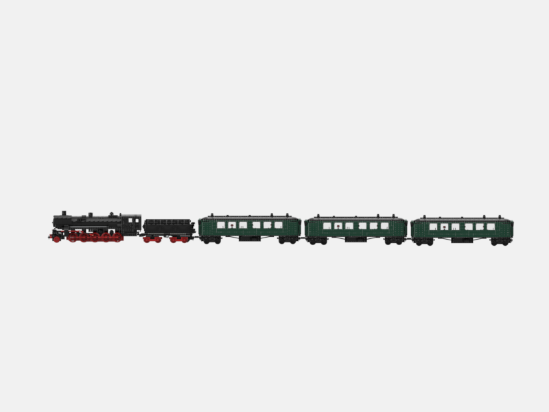 Brick_boss Vintage Train 2