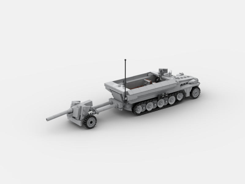 Brick_boss German SDKFZ-251 (playset)