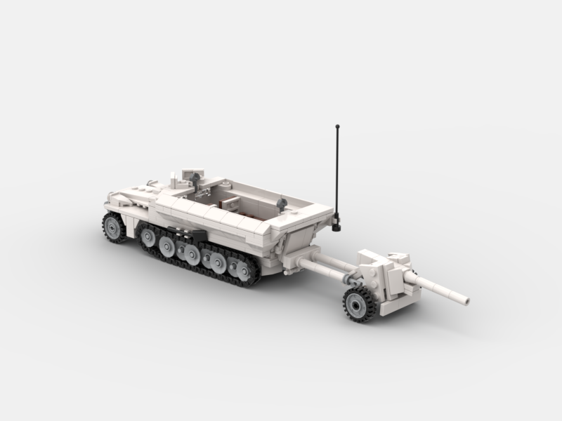 Brick_boss German SDKFZ-251 (playset) III
