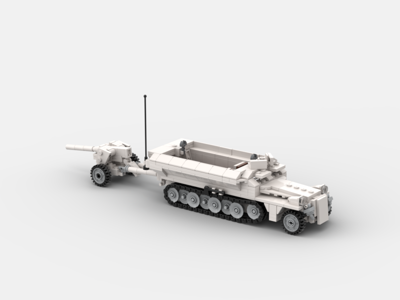 Brick_boss German SDKFZ-251 (playset) III