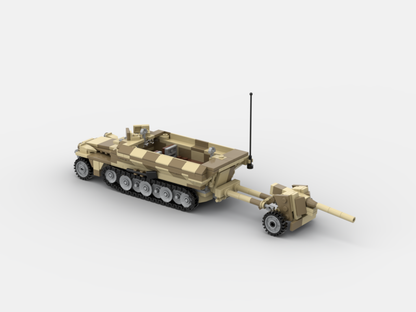 Brick_boss German SDKFZ-251 (playset) II
