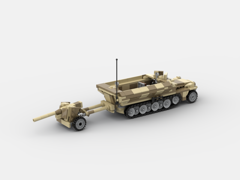 Brick_boss German SDKFZ-251 (playset) II