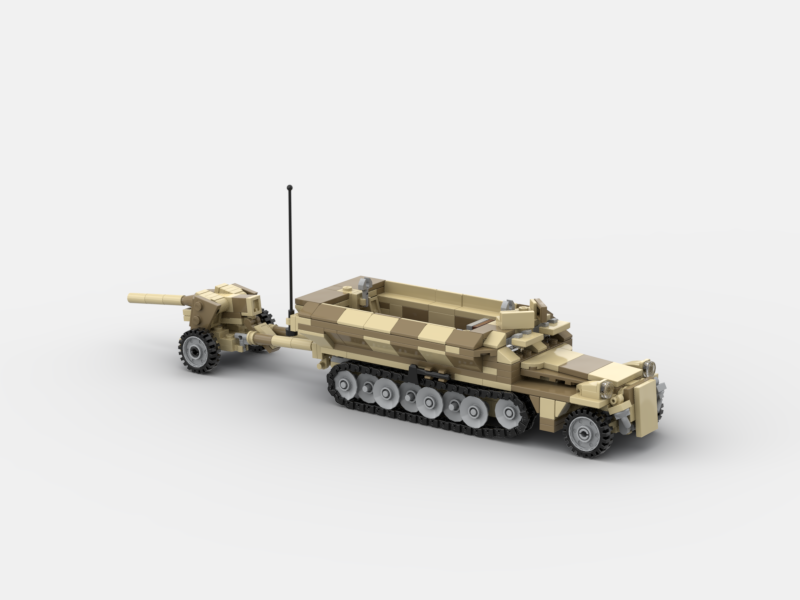Brick_boss German SDKFZ-251 (playset) II