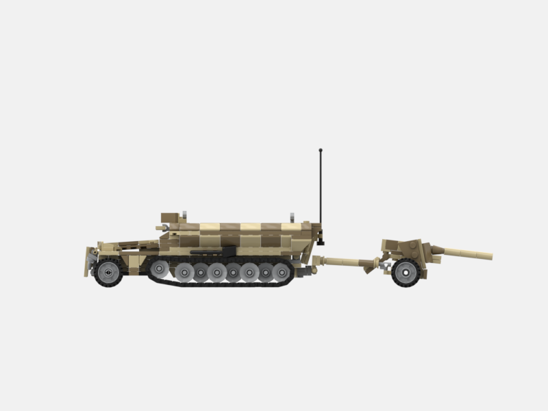 Brick_boss German SDKFZ-251 (playset) II