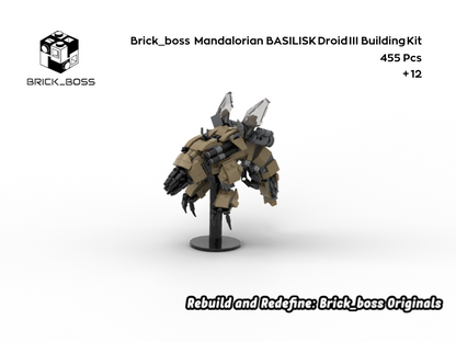 Brick_boss Mandalorian BASILISK Droid III