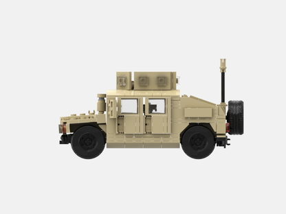 Brick_boss American HUMVEE (playset)