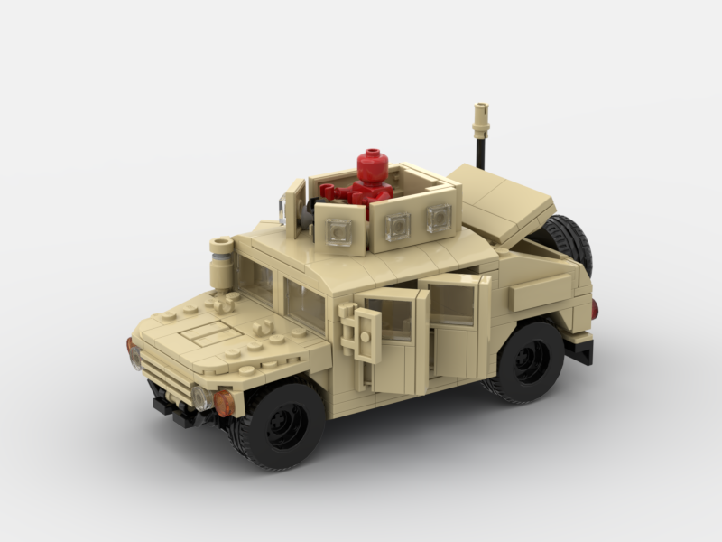 Brick_boss American HUMVEE (playset)