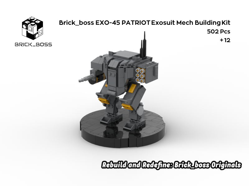 Brick_boss HELLDIVERS2  EXO-45 PATRIOT Exosuit