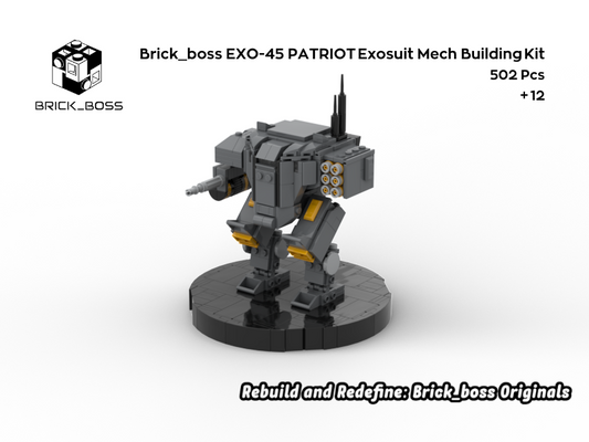 Brick_boss HELLDIVERS2  EXO-45 PATRIOT Exosuit