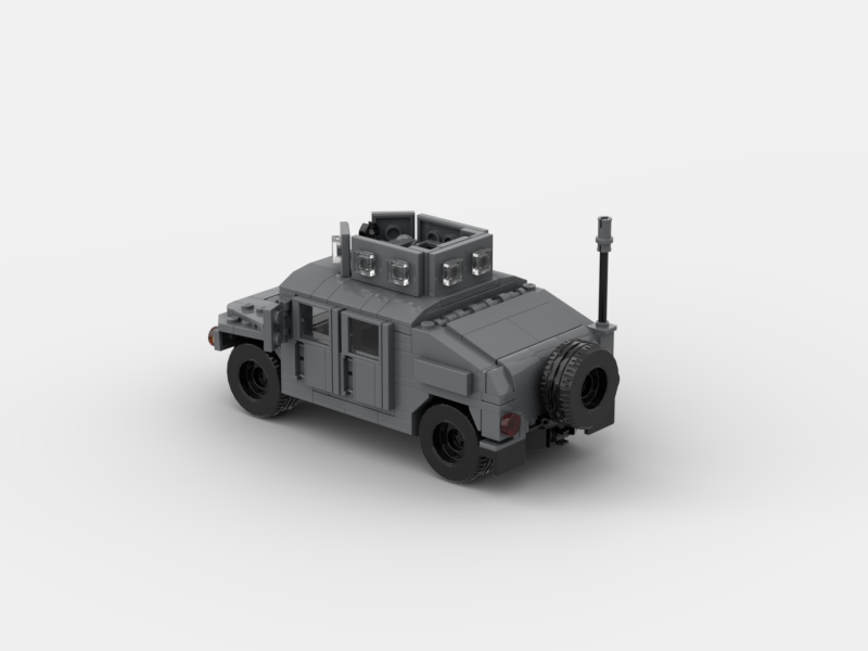 Brick_boss Futuristic HUMVEE (playset)