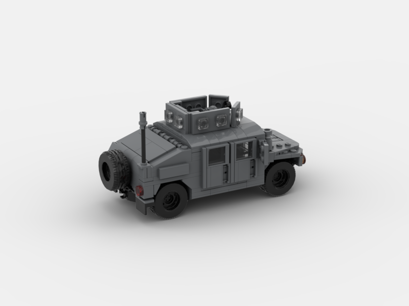 Brick_boss Futuristic HUMVEE (playset)