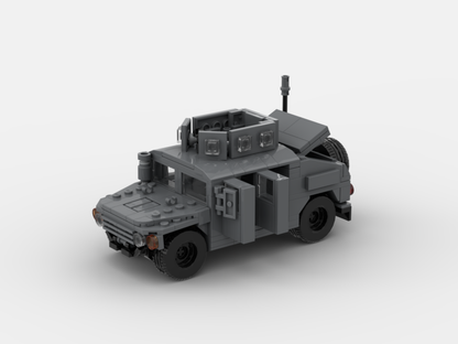 Brick_boss Futuristic HUMVEE (playset)