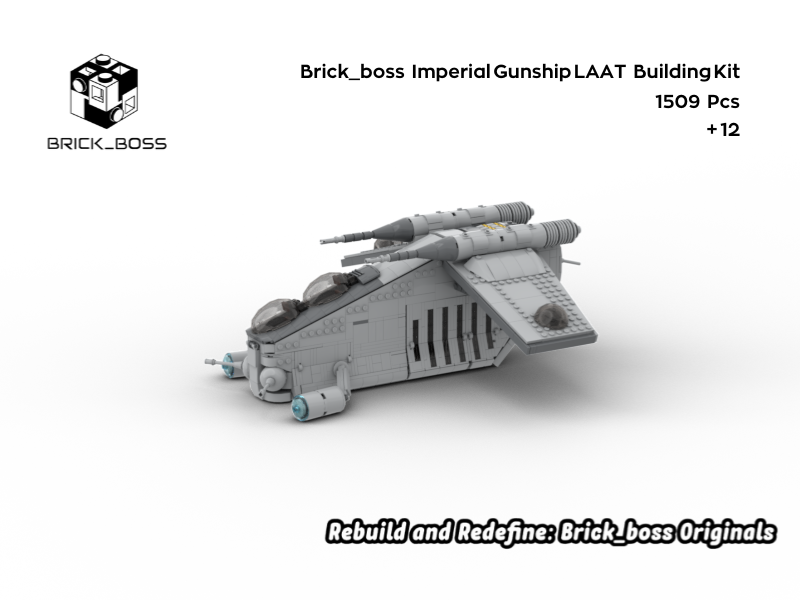Brick_boss Imperial Gunship LAAT