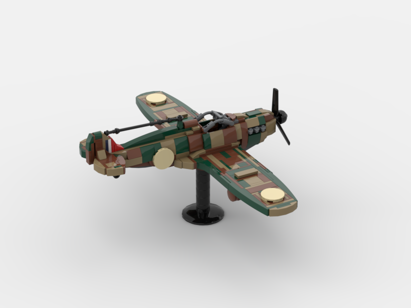 Brick_boss British RAF HAWKER HURRICANE III