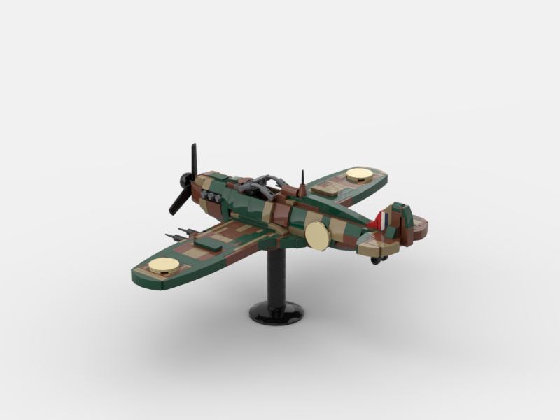 Brick_boss British RAF HAWKER HURRICANE II