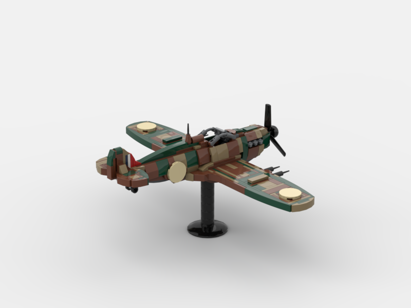 Brick_boss British RAF HAWKER HURRICANE II
