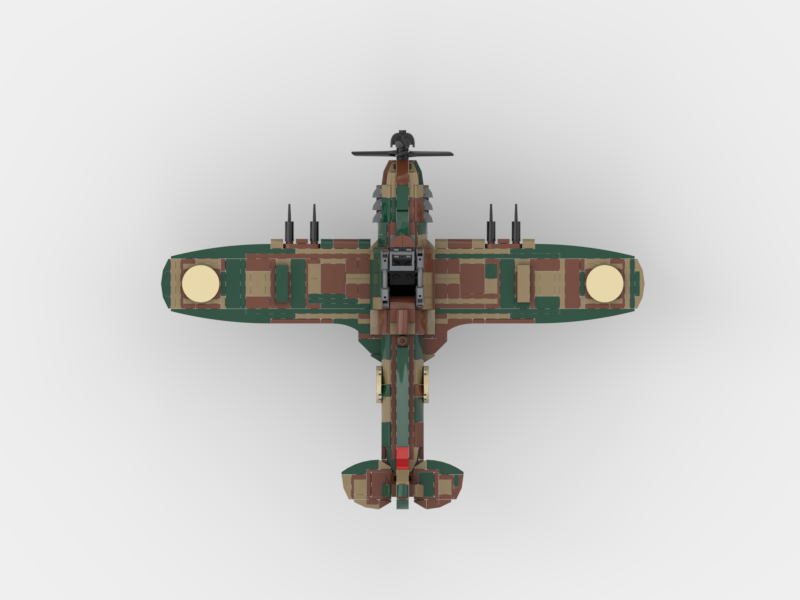 Brick_boss British RAF HAWKER HURRICANE II